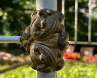 Gilded Metal Accents 