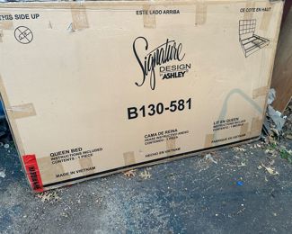 Brand New in Box Queen Size Bed Frame from Ashley Furniture 
