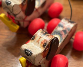 "Little Snoopys" are so cute 1960's pull toys