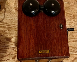 ANTIQUE WALL TELEPHONE