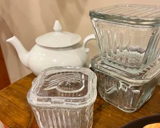 VINTAGE REFRIGERATOR JARS