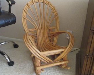Unique child's rocking chair