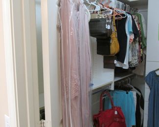 Ladies clothing, purses