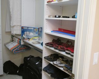 Ladies shoes, hats, luggage