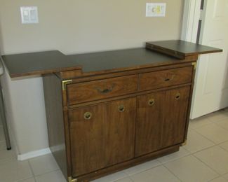 1960's MCM Drexel Accolade II Rolling Buffet Server/Bar Cart