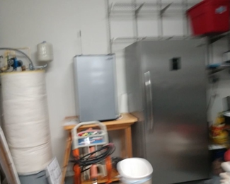 Pressure cleaner ( sorry blurry) sm. Frig. &  Freezer for sale