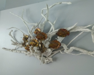 Drift wood  fish sculpture  5-6ft 