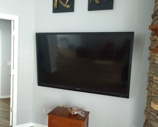Huge smart TV