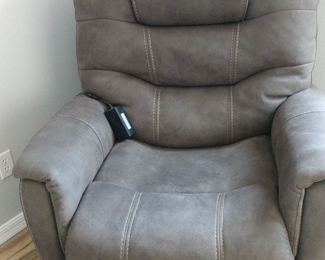 Lift chair leather