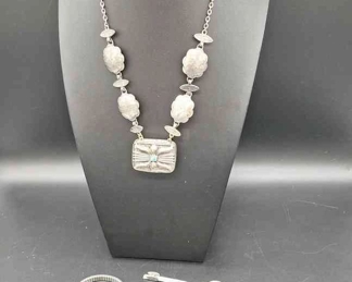 Vintage Estee Lauder Youth Dew Perfume NecklaceWatches