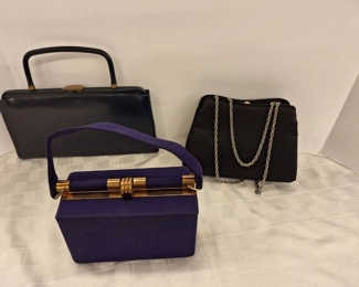 Vintage HandbagsPurple Pill Box
