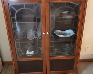 Large curio cabinet