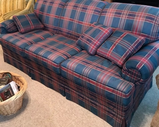Nice sofa with matching love seat