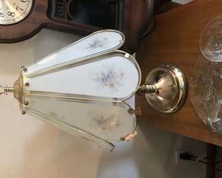 Glass panel lamp