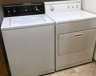 Washer and Electric dryet