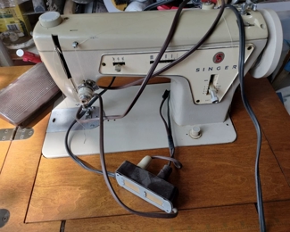 Vintage Singer sewing machine