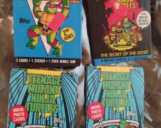 Vintage Ninja Turtle Cards