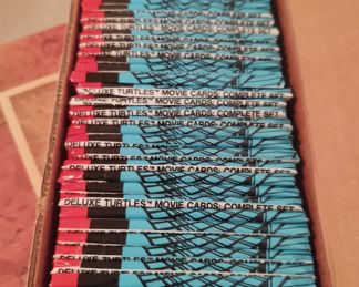 Vintage Ninja Turtle Cards