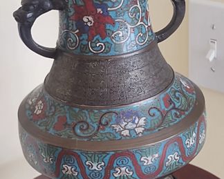 Cloisonne Vase