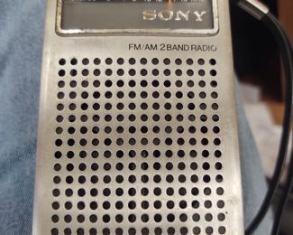 Vintage Sony Transistor Radio