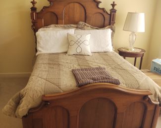 1860 Oak Bed