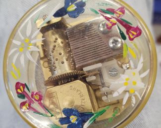 Hand Painted Music Box