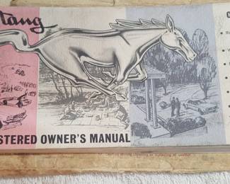 1965 Mustang Owners Manual