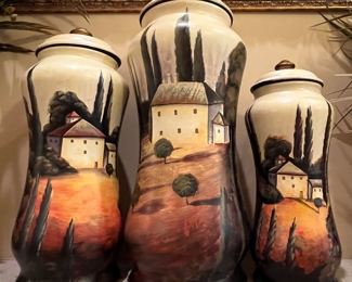 Tam San Designs by J. Wein Set/3 Canisters 