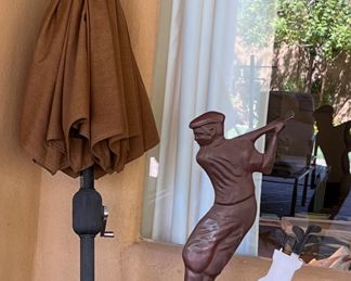 Patio Umbrella, Golf, Wind Vane