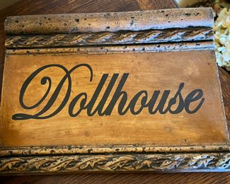 Dollhouse Plaque
