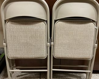 Set/4 Folding Chairs