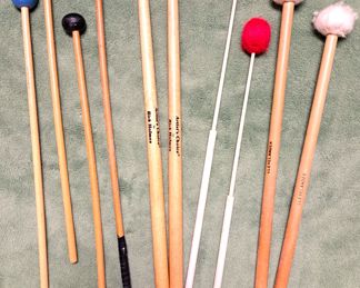 DRUMSTICKS DRUM BEATERS LOT