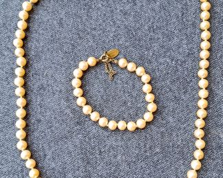 MIRIAM HASKELL NECKLACE & BRACELET