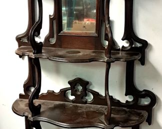 FABULOUS ORNATE ANTIQUE SHELF
