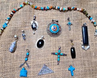 JEWELRY LOT NATIVE AMERICAN INSPIRED