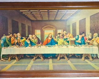 LITHO JESUS RELIGIOUS LAST SUPPER