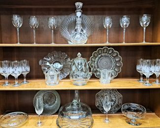 NICE CLEAR GLASS LOT