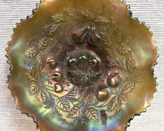 CARNIVAL GLASS BOWL