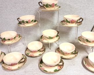 FRANCISCAN CUPS & SAUCERS