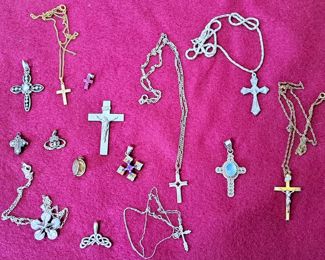 CROSSES LOT JEWELRY LOT 