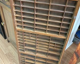 Printers typeset drawer 