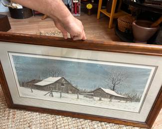 Snowfall at dusk 38/750 by Ron Taylor