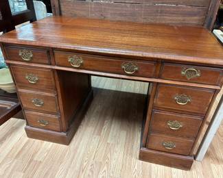 Vintage desk all wood