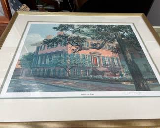 Andrew Low House print by Sanders 