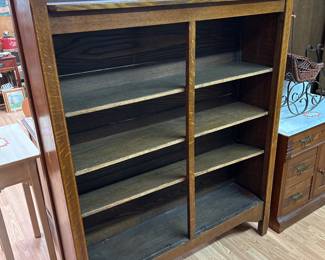 Large antique book case