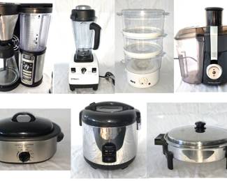 small appliances incl. Vitamix 6000 blender,Ninja coffee station,etc. etc.