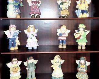 lot of Crazy Mountain Angels of the Month complete set