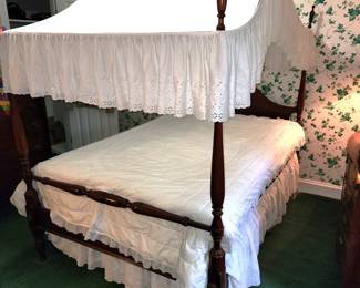 Dixie full size canopy bed