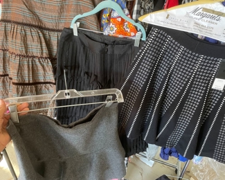 Many beautiful designer skirts