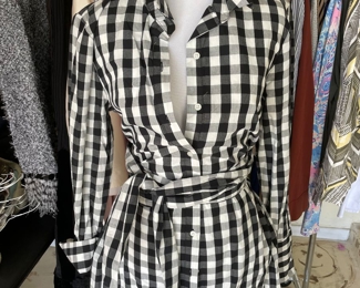 Who What Wear checked dress